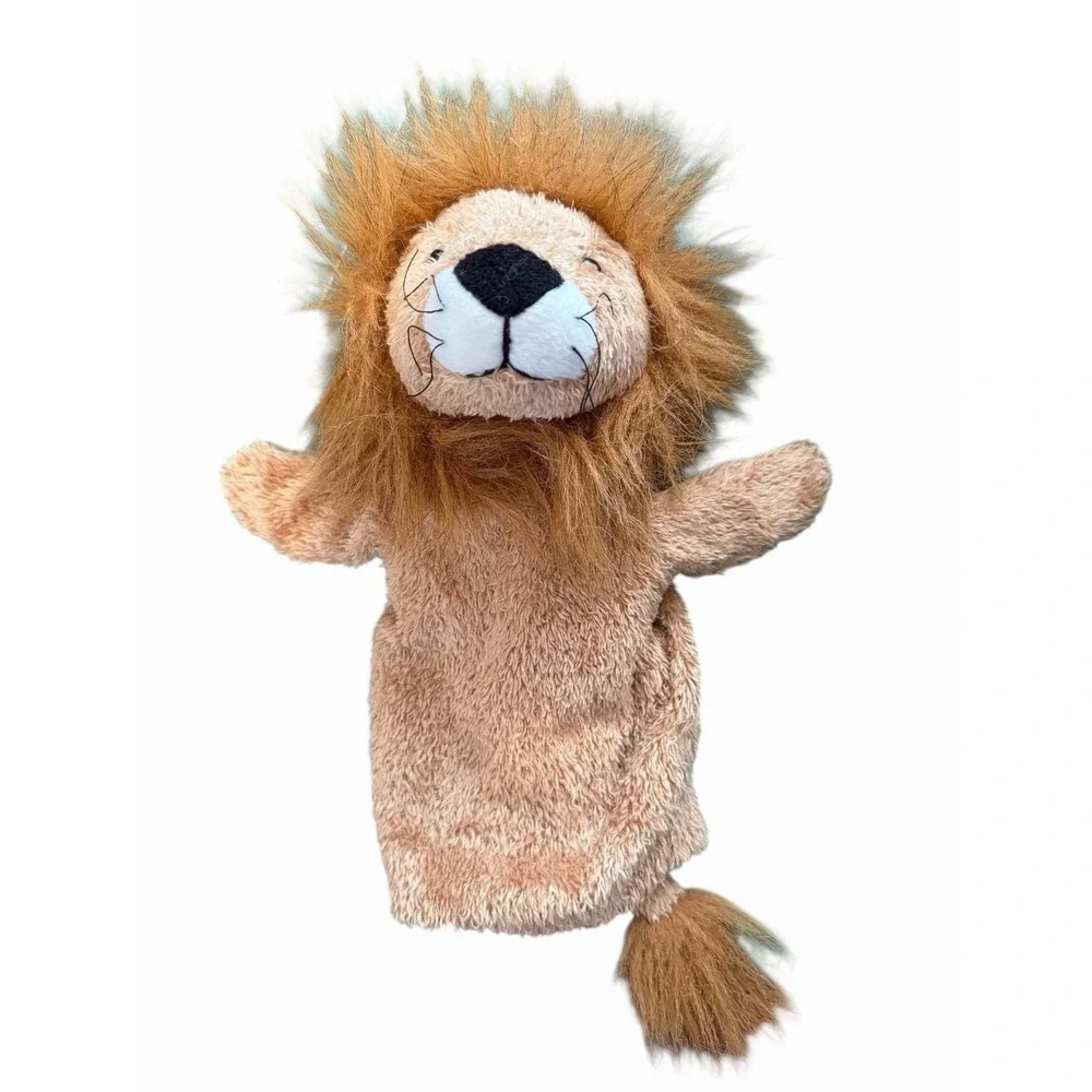 Gund Luke Lion Hand Puppet Or Golf Club Head Cover Plush Toy Stuffed Animal